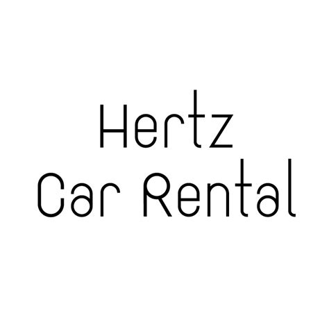 Hertz Car Rental - EATINGOUT MAP