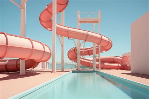 water architecture water park  photo rawpixel
