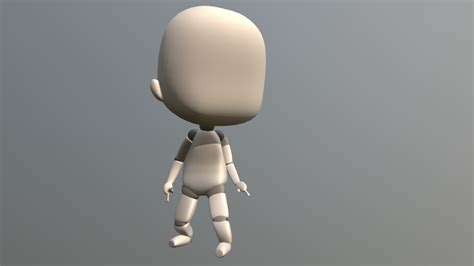 chibi basic  model  christianbsm  sketchfab