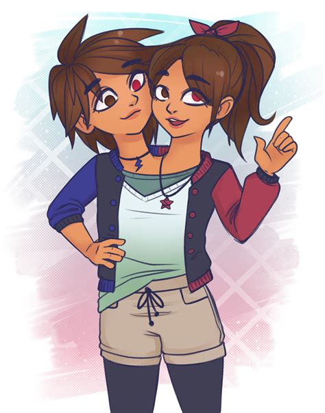 Cute Conjoined Twins - Alyssa and Brianna by RachelFayeArt on DeviantArt