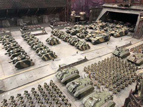 imperial guard parade felixs gaming pages