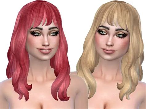 Sims 4 ombre hair recolor - toocine