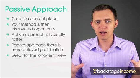 difference  active passive traffic generating techniques