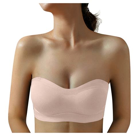 Pxiakgy lingerie for women Women Trackless Latex Invisible Bra