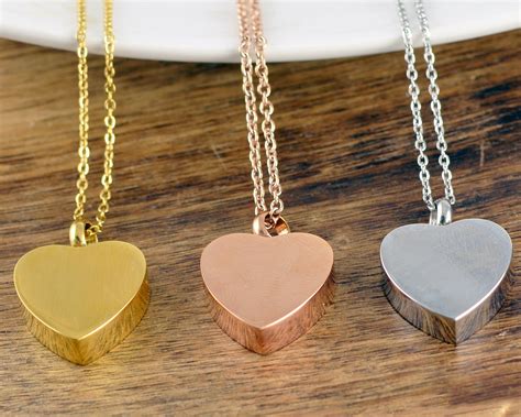 Personalized Cremation Jewelry, Urn Necklace for Human Ashes, Cremation