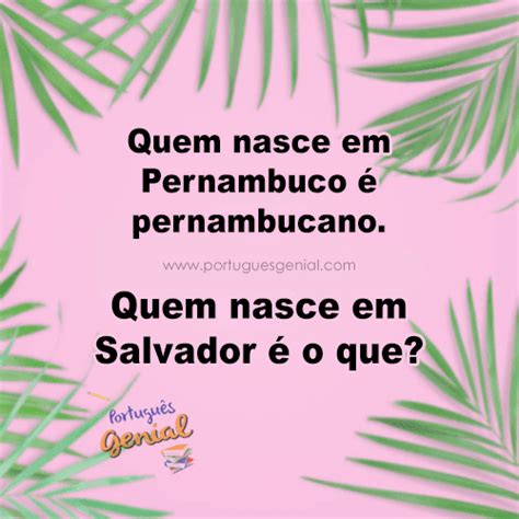 Quem Nasce No Pernambuco É