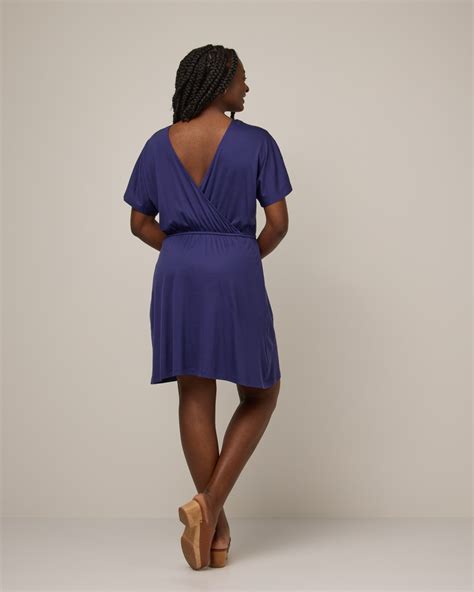 Brooklyn Merino Wool Reversible Dress - Iris Blue – Brooklyn Reversible
