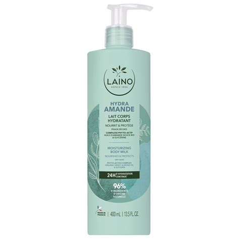 Moisturizing body milk Sweet almond | LAINO