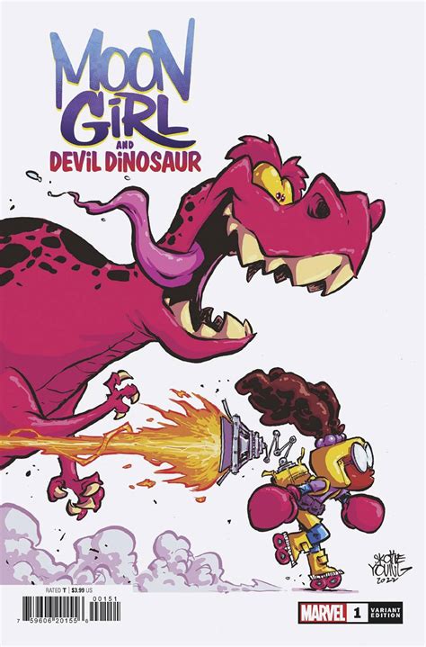 OCT220840 - MOON GIRL AND DEVIL DINOSAUR #1 (OF 5) YOUNG VAR - Previews