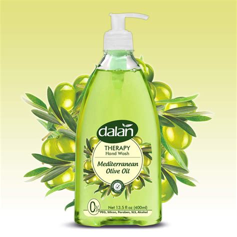 Dalan Therapy Mediterranean Olive Oil Hand Soap - 13.5 Fl Oz - Pack of