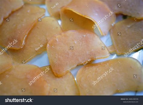 uncooked indonesia prawn crackers prawn cracker stock photo