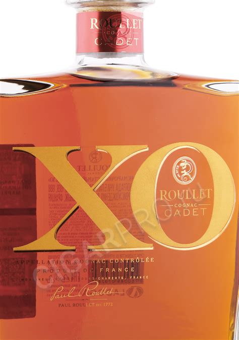 Roullet Cadet XO купить Коньяк Рулле Каде ХО 0.7л в подарочной упаковке ...