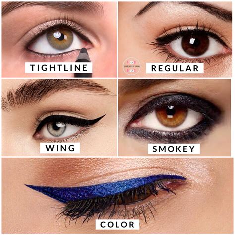 Different types of eyeliner looks | Makeup for downturned eyes, Eye ...