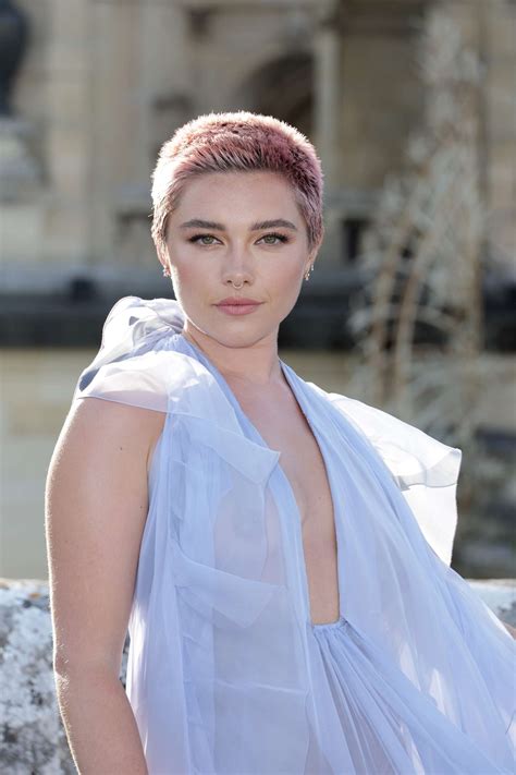 Florence Pugh's Take On Summer Pastels Included a Totally Sheer Lilac