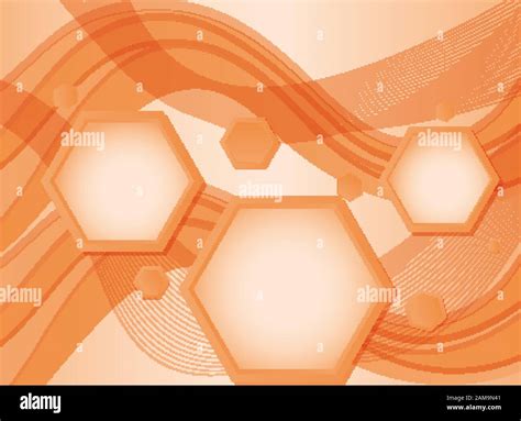 background design  abstract patterns  orange illustration stock