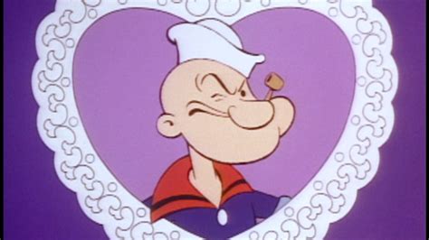 Popeye The Sailor Receita Para O Amor - The Popeye Valentine's Day Special: Sweethearts at Sea - YouTube