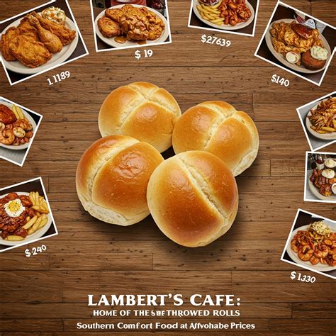 Lambert’s Menu Prices | Tasty Southern Comfort Food & Hearty Meals