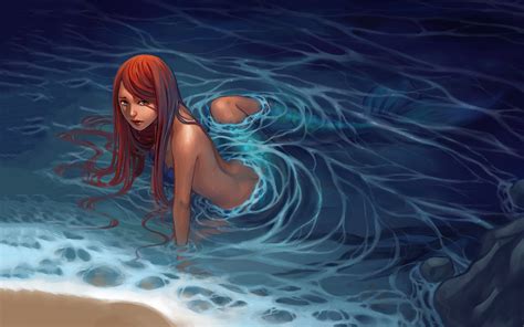 women anime mermaids wallpapers hd desktop  mobile backgrounds