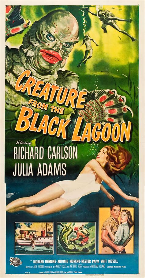 Creature From The Black Lagoon Movie Poster | Alternative Arts
