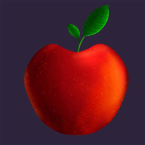 the red aplle - ibisPaint