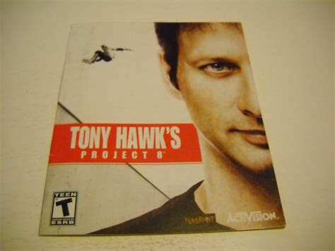 Manual ONLY ~ for Tony Hawk's Project 8 , PS3