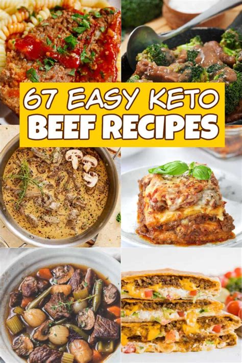 Keto Beef Recipes - Eating on a Dime