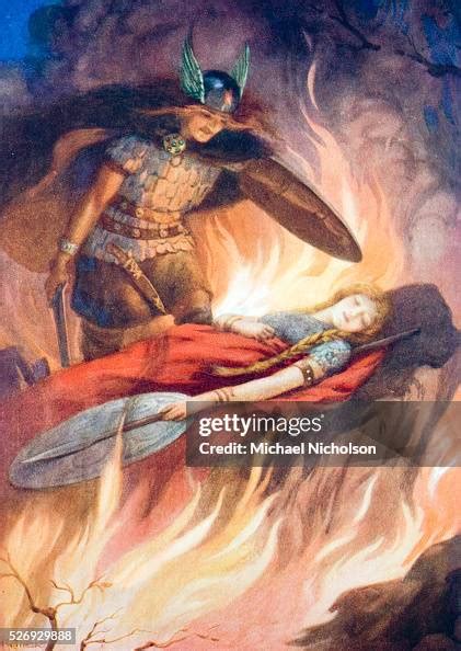 sigurd  brynhild   sword   volsungs norse legend