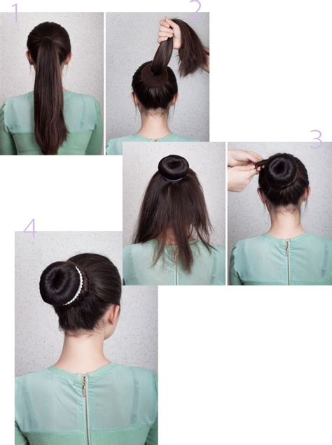 how to put your hair in a bun guy