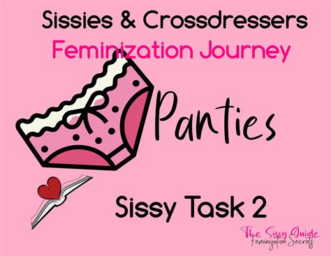 Sissy Task 2 Panties Crossdressers Feminization for Crossdressers and