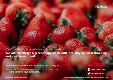 Our Pledge: A Green Approach to Local Commerce - Wyre Forest Labour