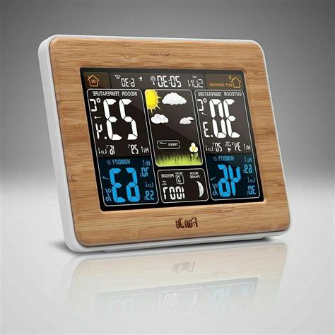 FanJu FJ3365 Wireless Weather Station Color Forecast
