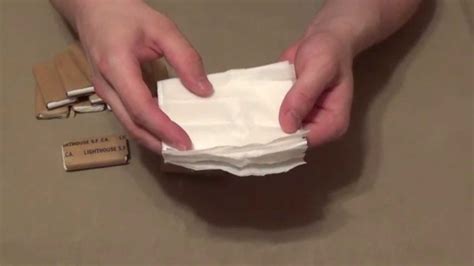 MRE Toilet Paper Review an Excellent Multi Purpose Prepping Item - YouTube