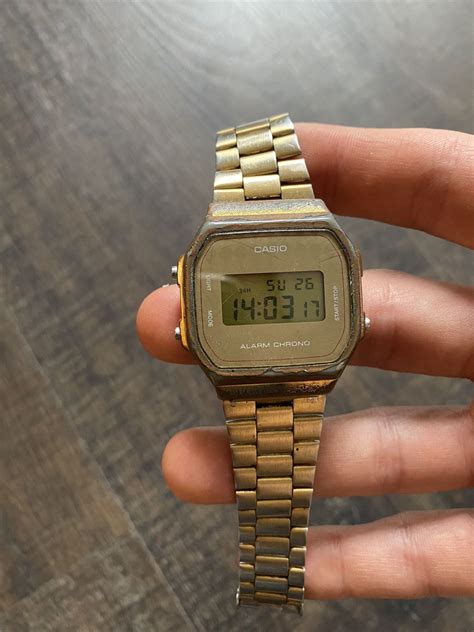 Casio Vintage Gold Casio Watch | Grailed