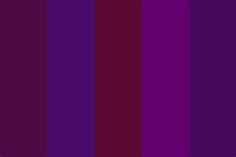 Aubergine Color Palette