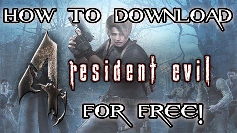 Resident Evil 4 Free Download Full Version For Pc - ggfasr