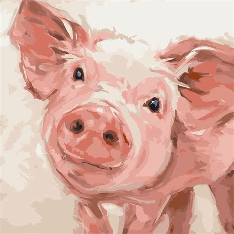 how to draw cute pigs