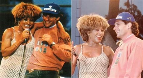 Tina Turner E Ayrton Senna - Tina Turner fez show icônico ao lado de Ayrton Senna - Super Rádio Tupi