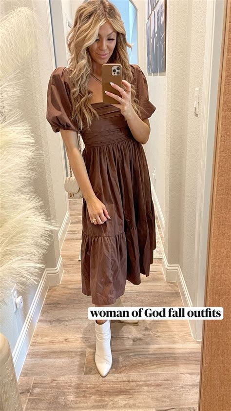 woman of God fall outfits | Church outfit fall, Modest fall outfits ...