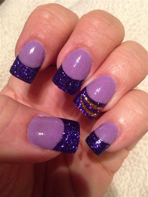 Pin by Dilyn Eyerly on Hair | Purple nail designs, Purple nail art