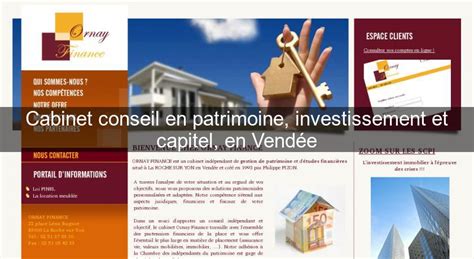 cabinet conseil en patrimoine investissement  capitel en vendee epargne