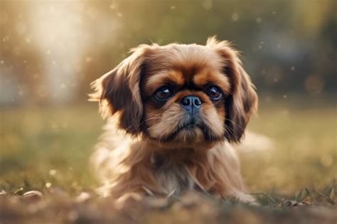 English Toy Griffon - Sidewalk Dog