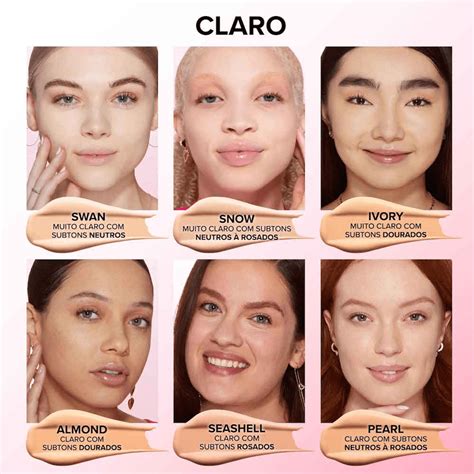 faced born   soft matte foundation swan base liquida