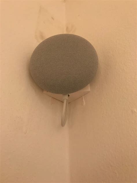 Google Nest Mini wall corner mount by Martin Silovský | Download free STL model | Printables.com