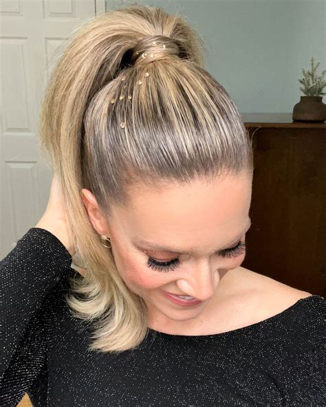 wear  high ponytail    headache  charli blamey