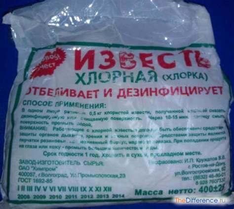 Чем отличается известь от мела