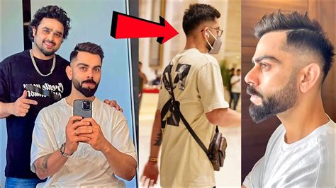 Virat Kohli Latest Hairstyle 2022