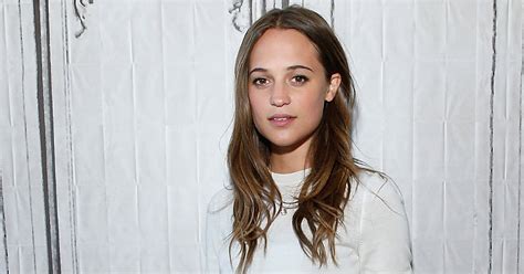 Ex Machina Actress Alicia Vikander Interview | POPSUGAR Celebrity