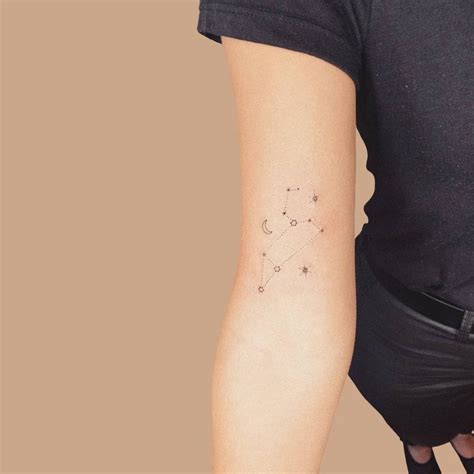 Constellations Leo Tattoo