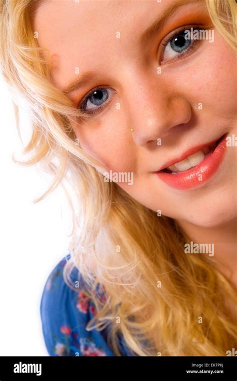 average blond caucasian  res stock photography  images alamy
