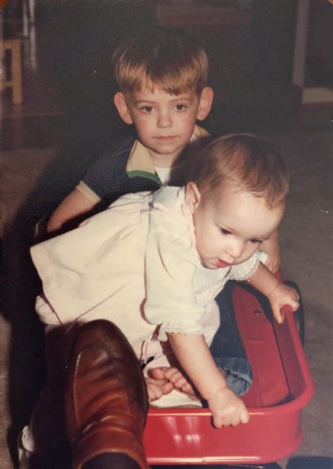 The moment reality set in and my brother realized siblings are forever